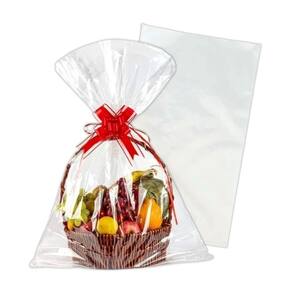 Saco Poli Para Cestas 52cm X 70cm - 3 Unidades