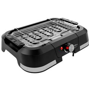 Churrasqueira Eletrica 1500W Britania Grelha Removivel Preta 220V
