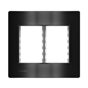 Placa 6 Modulos 4x4 C/ Suporte Carbono Revita Soprano