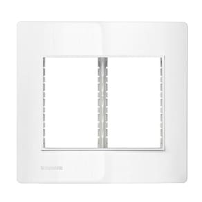 Placa 4x4 6 Modulos C/ Suporte Branco Revita Soprano