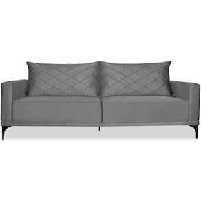Sofa Living 2 Lugares Nori 160cm Veludo Deluxe 2938 Ezz 2938