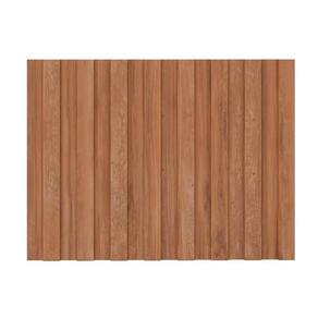 Multiuso De Cozinha Painel De Edição P- Fechamento Ripado Bella 2619 59x80x3,0cm Branco - Carraro
