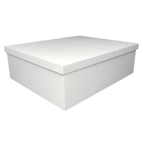 Caixa Para 3 Garrafa De Vinhos (35x28x11) Branco