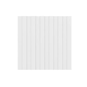 Multiuso De Cozinha Painel De Edição P- Fechamento Ripado Bella 2618 61x60x3,0cm Branco - Carraro