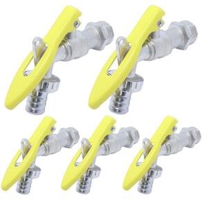 Kit Com 5 Torneira Para Jardim Esfera 1/2¨ Porta Cadeado