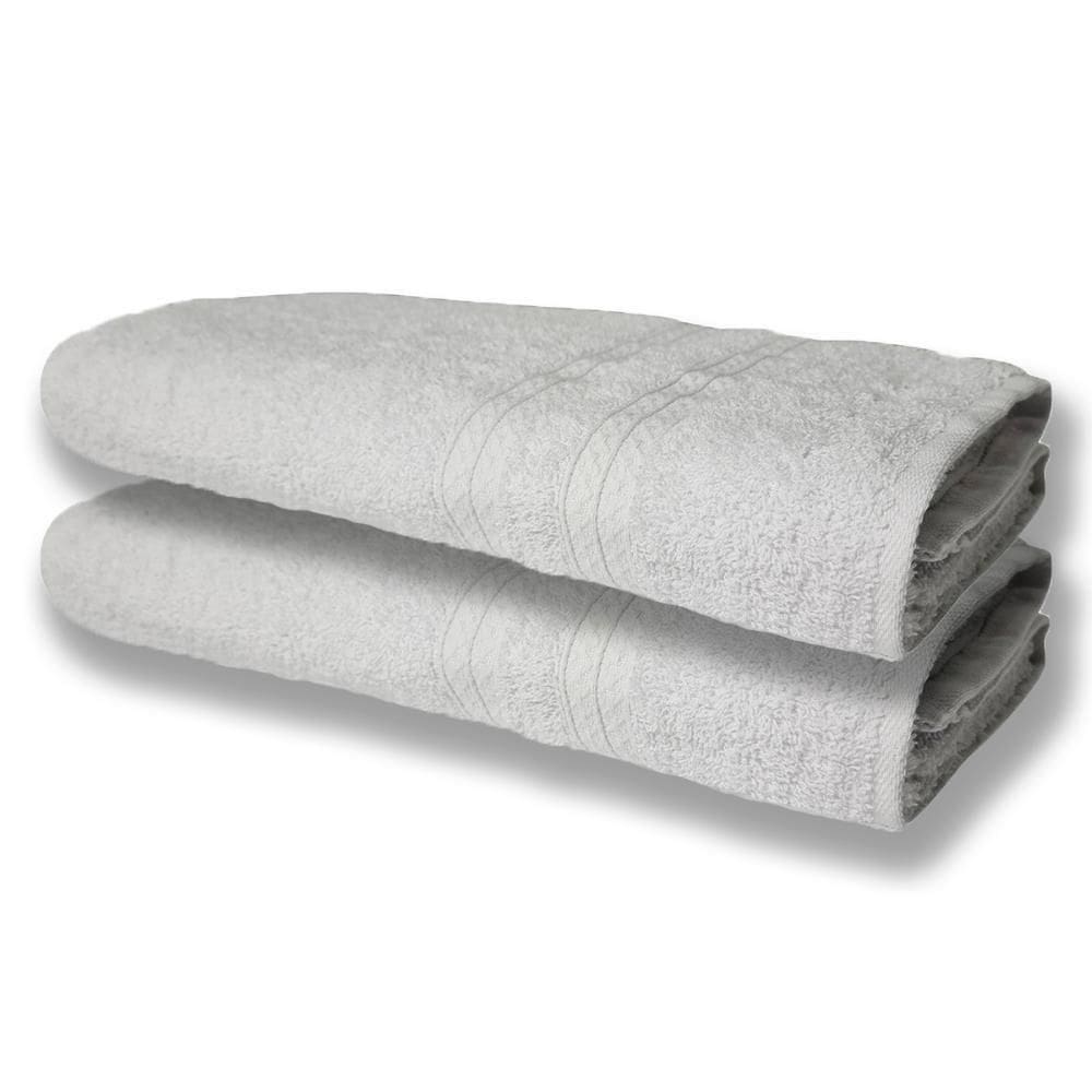 2 Toalhas Super Felpudas Grande E Grossa Algodão 80x150 It?lia Soft Beka - Branco