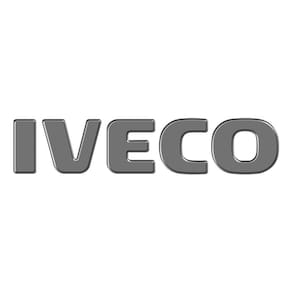 Emblema Auto Adesivo Iveco Stralis - Resinado Grafite