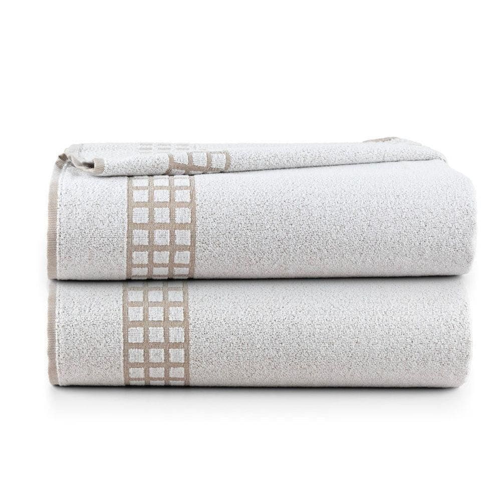 Jogo De 02 Toalhas De Banho Georgia Caqui