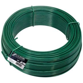 Arame P/ Tela Revestido Pvc 1kg Verde Bwg16 1,65mm Tradestar