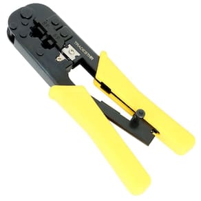 Kit 5 Alicate Crimpar Rj45 Rj11 Crimpador Cabo Rede Pro