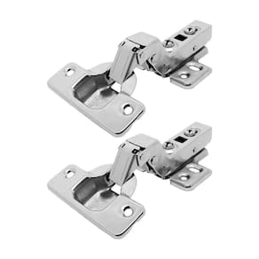 Kit 2 Dobradiças Alta Armário 35mm Amortecedor Tradestar