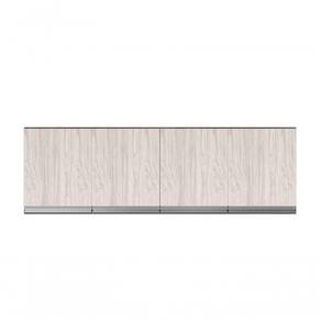 Módulo Armário Aéreo Suspenso P- Cozinha Andreia 150cm C- 4 Portas Cast-avelã - Ajl Móveis