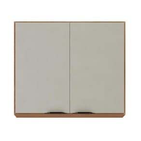 Armário Aéreo 2 Portas 80cm Firenze Amendola Touch/nude Tx - Demóbile