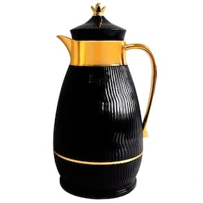 Garrafa Térmica De Mesa Preta Bule Chá Café Chimarrão 1litro