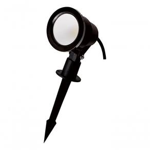 Kit 3 Espetos Luminárias Jardim Led 5w Ambar Bivolt