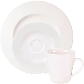 Kit Jogo Café Lanche 8peças 4 Pessoas Aba Larga Tramontina