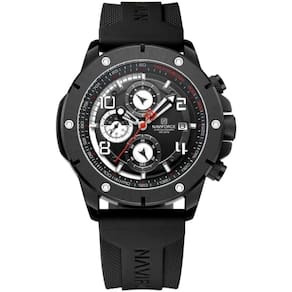 Relógio De Pulso Masculino De Quartzo Design Esportivo Luminoso À Prova Da Água 30m Preto