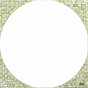 Travertino Moldura Acabamento Quadrado Tamanho 100cm