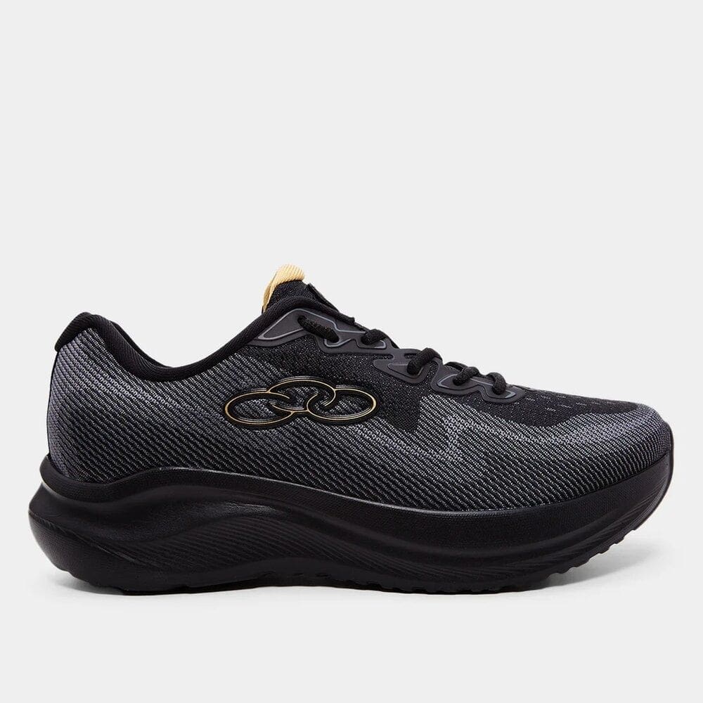 Tênis Olympikus Sagaz Masculino - Preto-Cinza