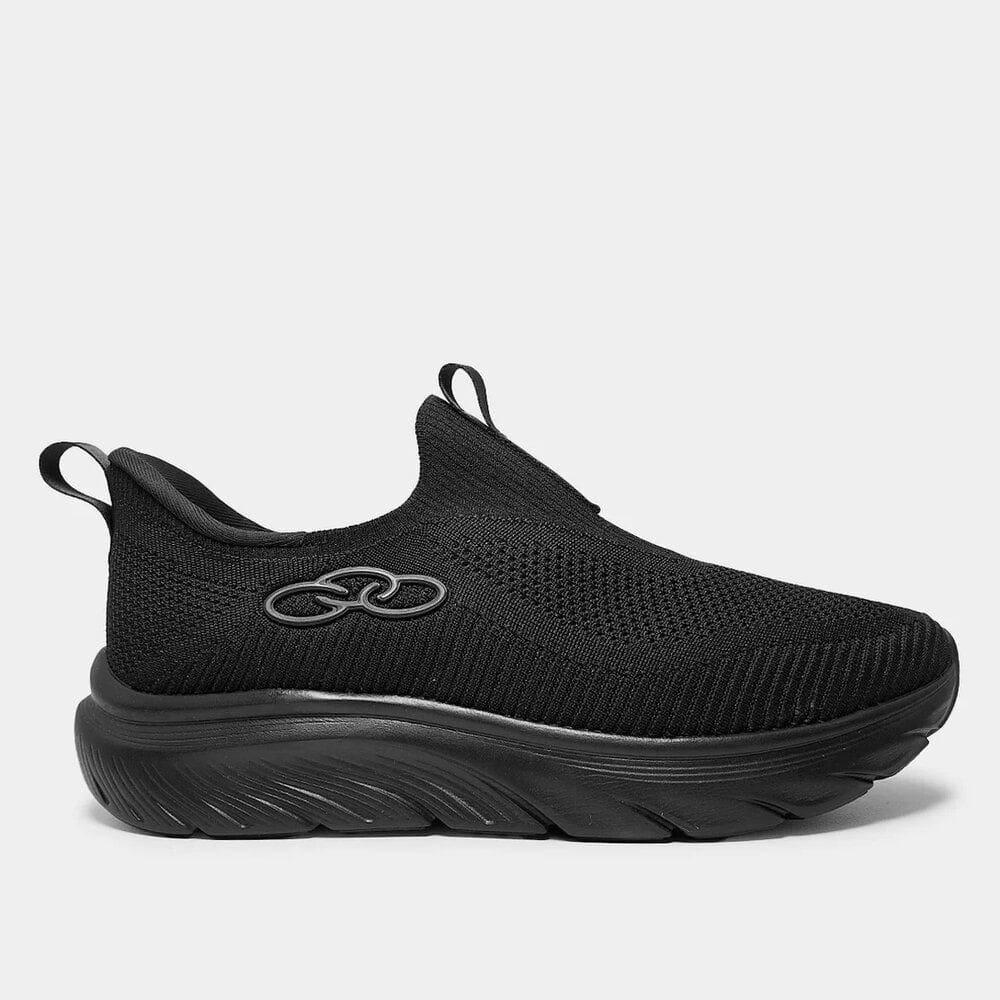 Tênis Olympikus Clic Masculino - Preto-Preto