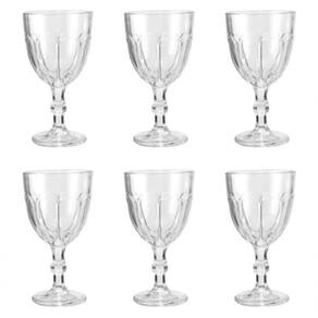 Taças Goblet Vidro 310ml - Elegância E Versatilidade - 6 Unidades