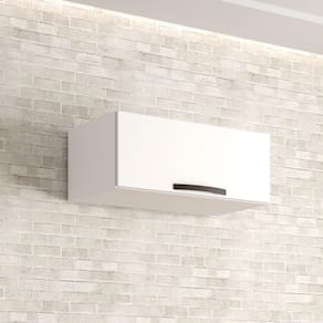 Aéreo Geladeira Valência Branco Salleto Móveis Branco