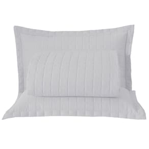 Kit Cobre Leito Colcha Monaco Casal Dupla Face 3 Peças - Branco