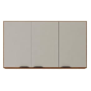 Armário Aéreo 3 Portas 120cm Firenze Amendola Touch/nude Tx - Demóbile