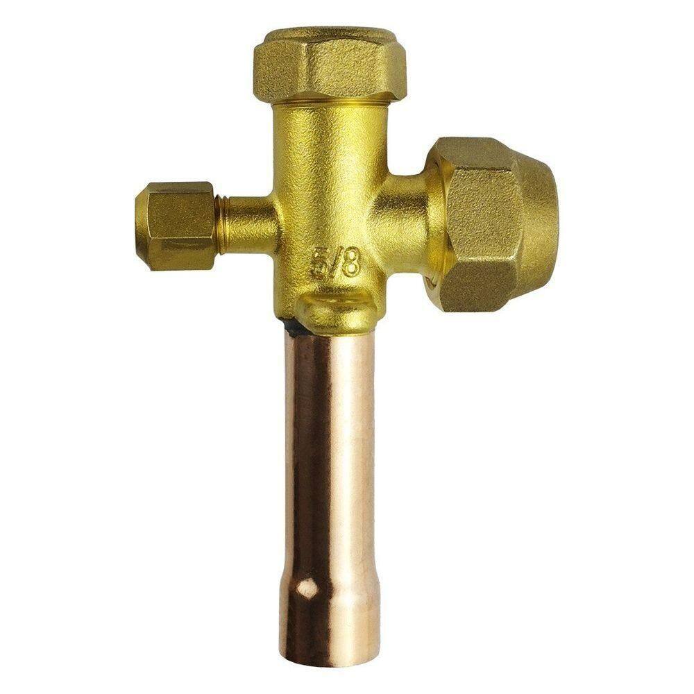 Válvula De Serviço Reta 5-8`? Split 3 Vias
