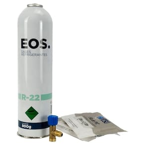Gás Para Ar Condicionado R22 Com Válvula + 2 Fitas Pvc 1 Unidade