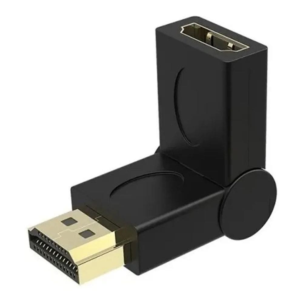 Adaptador Emenda Hdmi Articulável 180 Graus