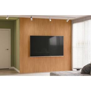 Módulo Ripado 260cm p/ Painel de Sala Nature Fosco - Linea Brasil