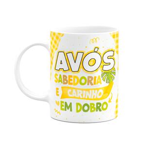 Caneca dos Avós - Sabedoria e carinho em dobro - 325ml