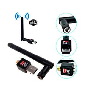 Antena Wi-Fi Wireless 1200Mbps Pc e Notebook