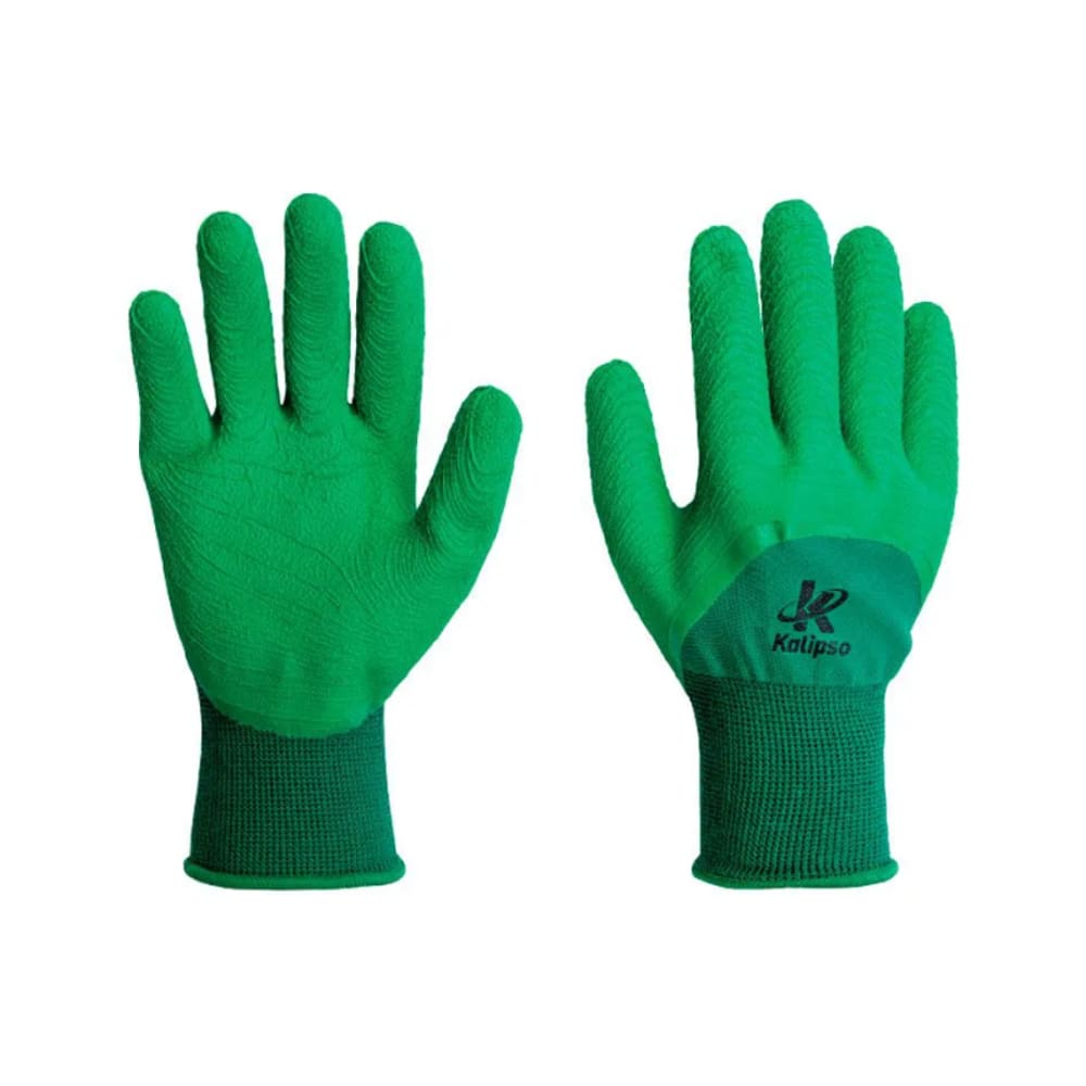 Luva Confortato Emborrachada Verde Tam 10 (Gg) Kalipso