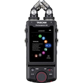 Gravador Tascam Portacapture X8 De Áudio 32 Bits