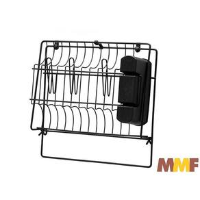 Cook Home Seca Pratos, Copos E Talheres Black