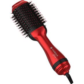 Escova Secadora Alisadora Modeladora Cadence 127V 1200W Vermelha
