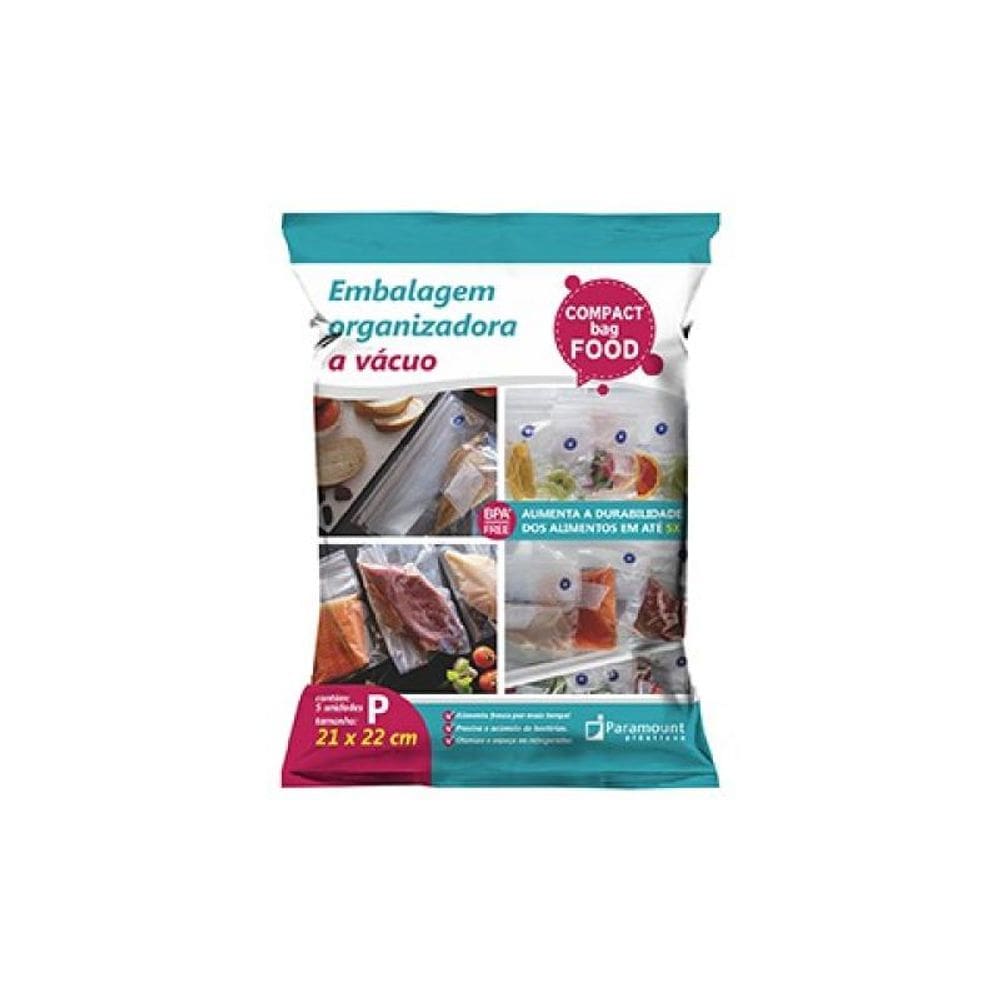 Compact Food P 21x22 Cm Com 5 unidades