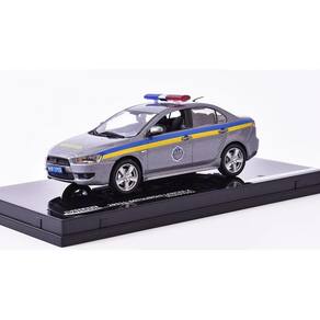 Miniatura 1/43 Mitsubishi Lancer Evo Policia Ucrânia Vitess