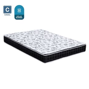 Colchão Casal Sp Móveis Mola Bonnel 138x188x24