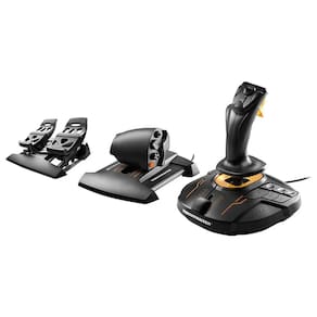 Simulador Gamer De Vôo T.16000M Thrustmaster Joy/acel/pedal