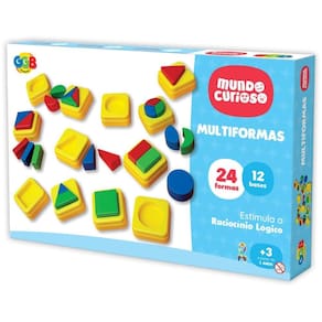 Brinquedo Educativo Multiformas De Encaixe - Ggb Plast