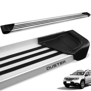 Estribo Lateral Duster 2012 A 2025 Aluminio Natural A1