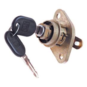 Botão Maçaneta Porta Traseira Baú C/chave Fiorino 88 A 04