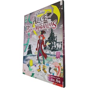 Quadrinhos HQ Gibi Graphic Novel Mangá Alice no País das Maravilhas Volume 2 de 2 História e Arte Jun Abe
