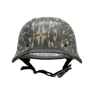 Capacete Br101 Alemão Camuflado Verde E Marrom M