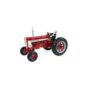 Miniatura Trator Ertl Case Ih Farmall 656 Wide Front 1/16