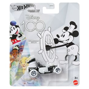Miniatura 1/64 Hot Wheels Disney Car 100 Stem Boat Willie