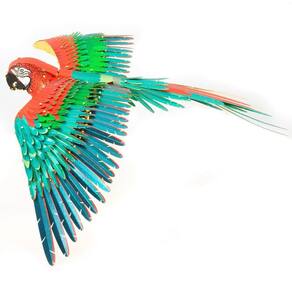 Miniatura De Montar Metal Earth Iconx Arara Parrot ICX118